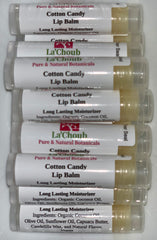Cotton Candy Flavored Lip Balm (Vegan)