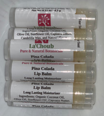 Pina Colada Flavored Lip Balm (Vegan)
